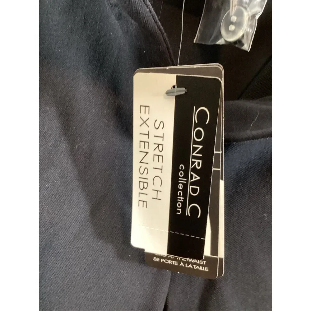 New Conrad C Collection Women's Career Black Stretched Pant‎ Sz 14 SKU# 59974